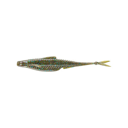 6th Sense Flush 5.2 Soft Jerkbait Green Pumpkin Juice