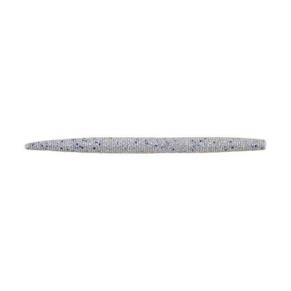The Berkley Powerbait MaxScent The General, from Berkley, features a sleek, elongated design with a textured surface that sparkles like encrusted stones, tapering to an alluring point reminiscent of a perfectly crafted stick bait.