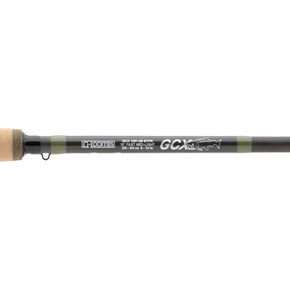 G. Loomis GCX Steelhead Float Spinning Rod 1201-2S STFR 10'0" Medium Light | 13108-01 - Decals and Specs (Example)