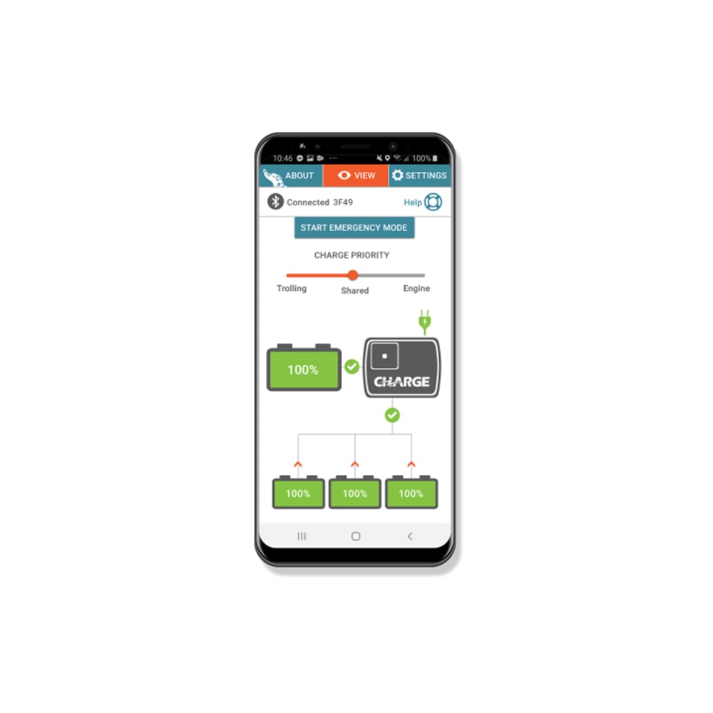 Power-Pole Charge Marine Power Manager Smart Charger | CH-500W - App