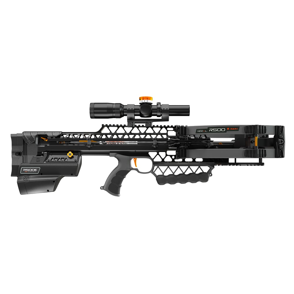 Ravin R500E Sniper Crossbow w/ Electric Drive System Right Side