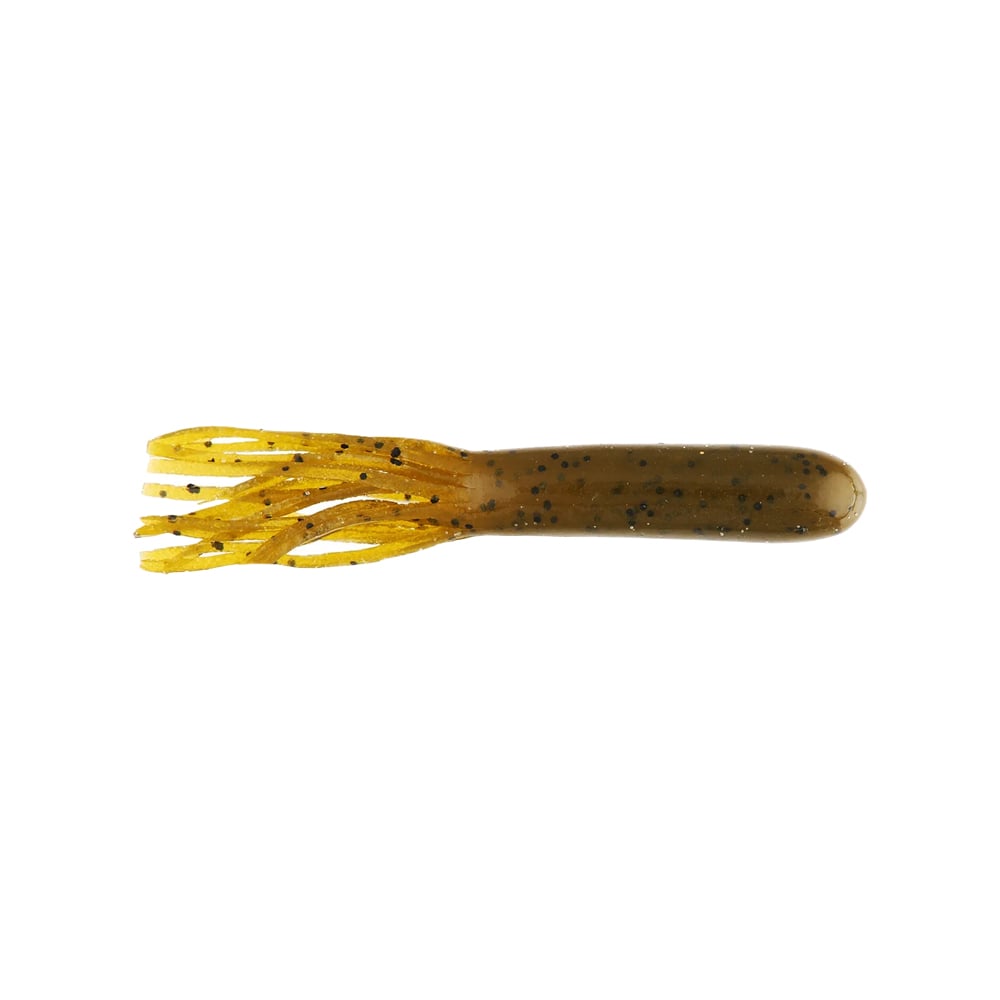 Secret Lures Stupid Tube 3.7" Green Pumpkin