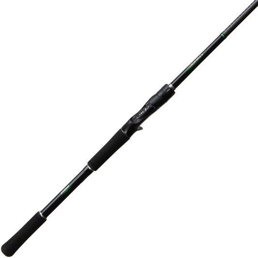 The Shimano Curado Casting Rod 6'10" Medium (CDC610MA) in black, shown on a white background, features a foam handle with trigger grip, Fuji FazLite guides, and a visible reel seat for precision casting.