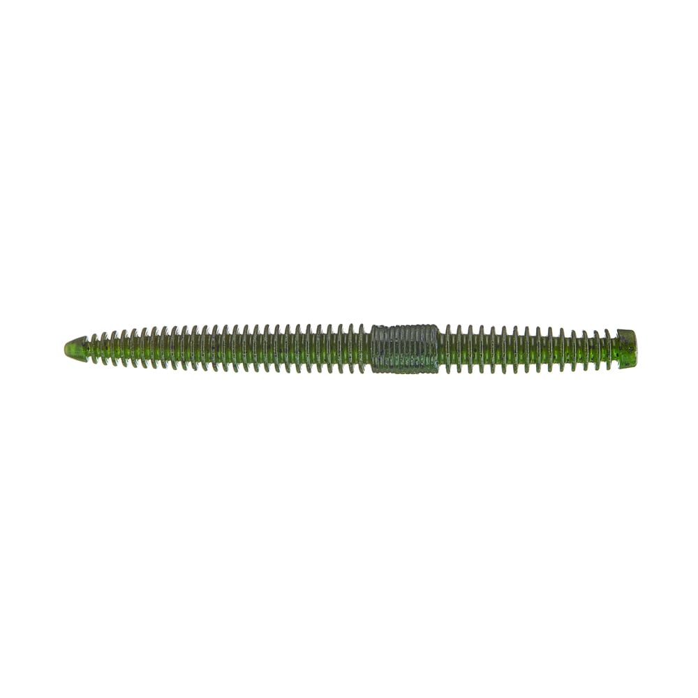 Yamamoto Slinko Floater Worm 5.5" Green Pumpkin Watermelon Laminate