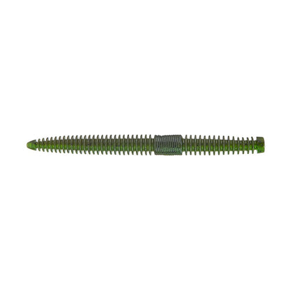 Yamamoto Slinko Floater Worm 5.5" Green Pumpkin Watermelon Laminate