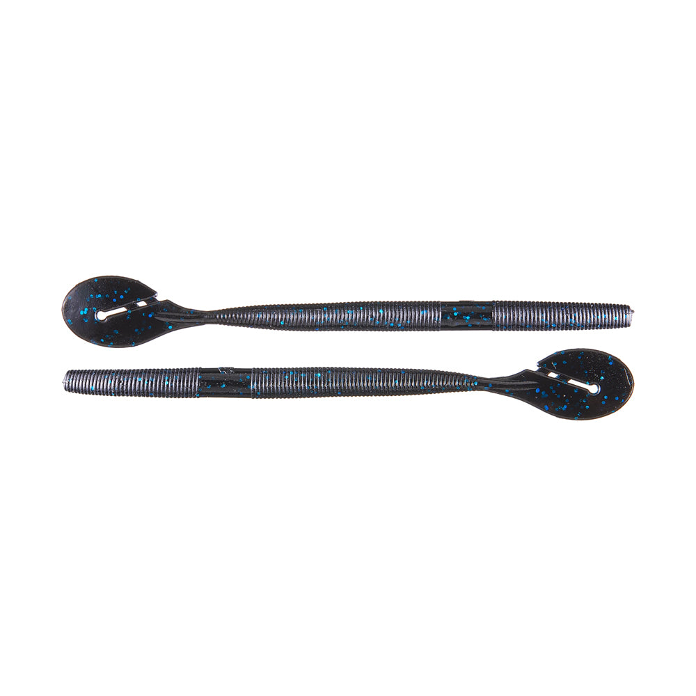 Yamamoto Speed Senko Black Large Blue Flake