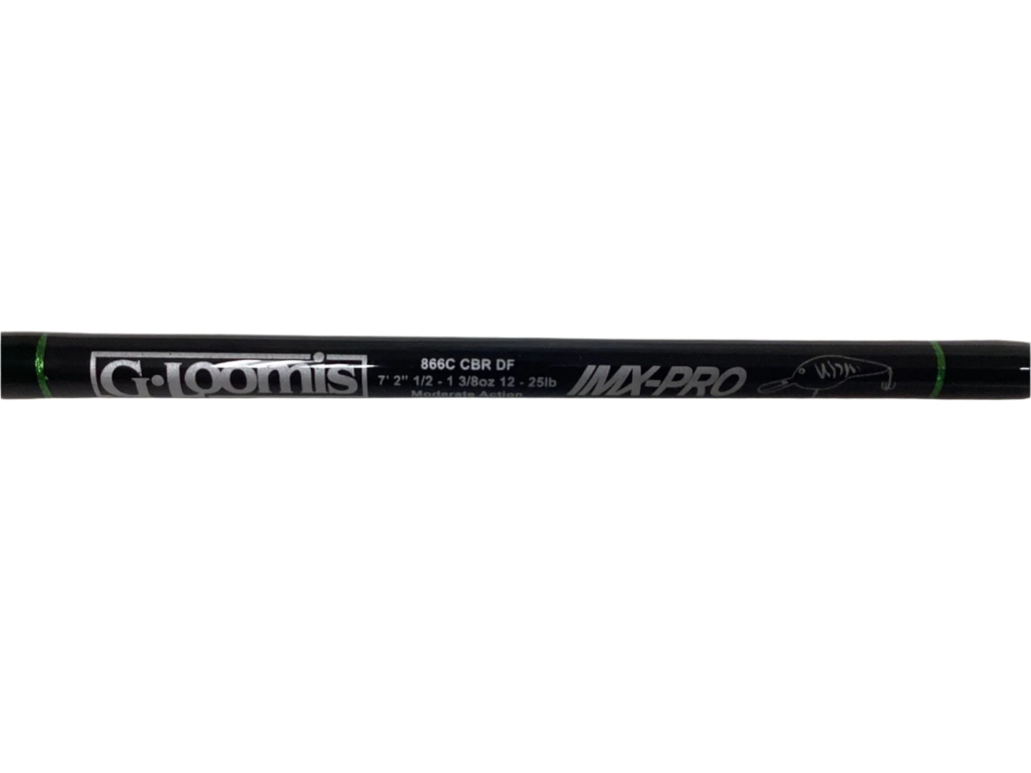 The G. Loomis IMX-Pro 866C CBR DF 7'2" Heavy Used Casting Rod, in excellent condition, is ideal for earning store credit via our Rod and Reel Trade-In program or shopping quality pre-owned gear.
