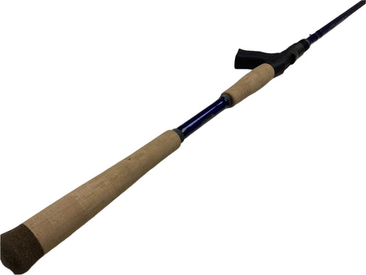 The St. Croix Legend Tournament Musky Casting Rod Split Cork 8'6" Heavy Sling Blade—used, mint condition—is ideal for anglers seeking quality pre-owned gear or exploring our Rod and Reel Trade-In Program.