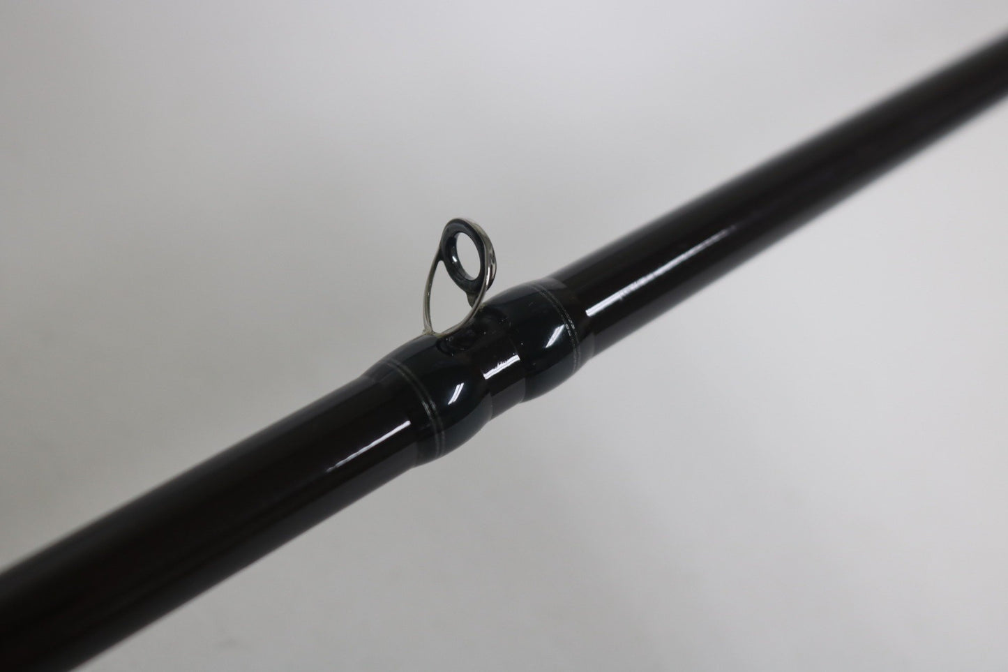 Close-up of the Legit Design Wild Side WSC-G66ML 6'6" Medium Light Used Casting Rod in good condition, featuring a single metal guide ring—ideal for anglers seeking quality used gear or trade-in options for store credit.