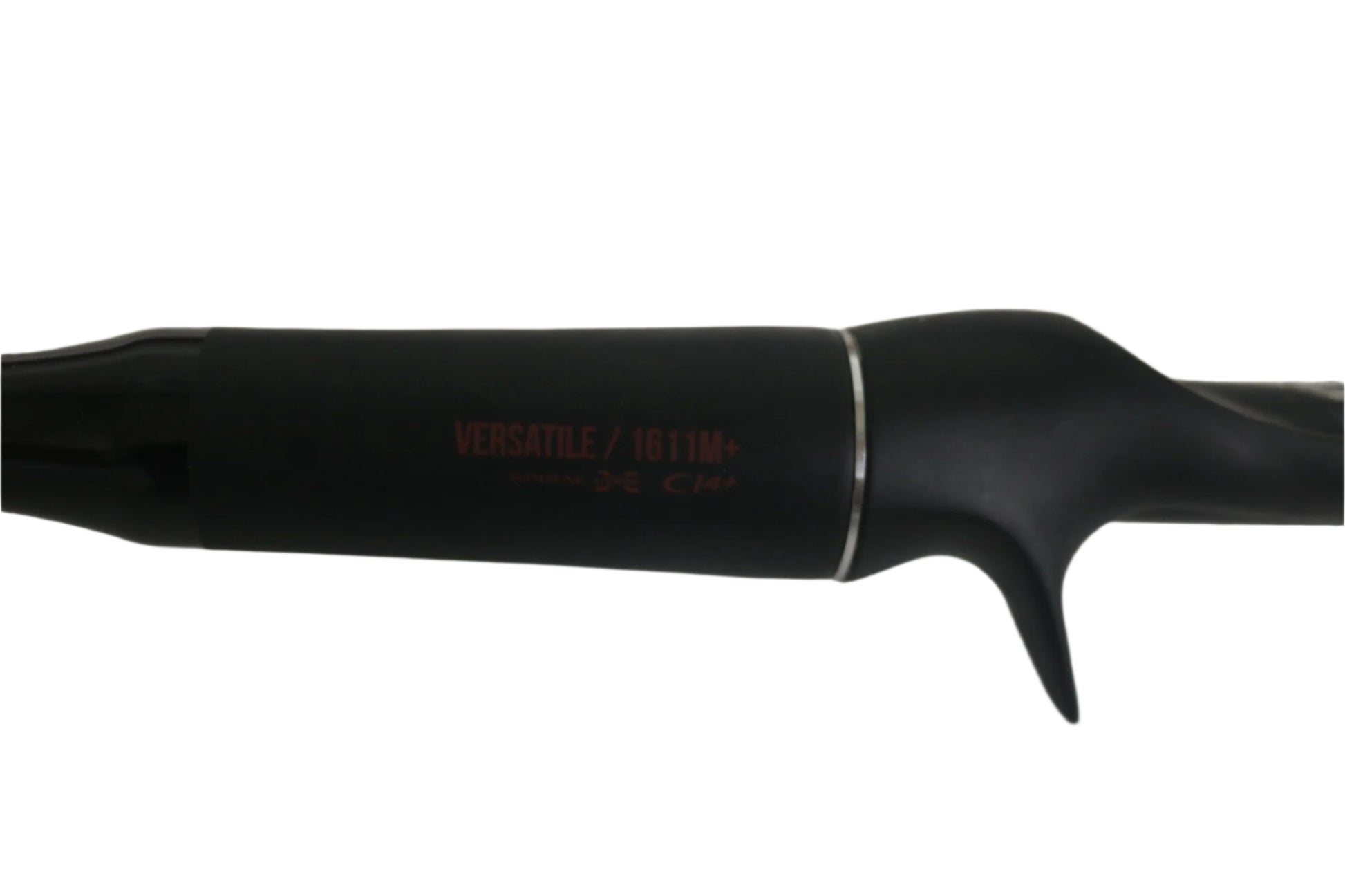 Featuring a black handle with a silver accent, the Shimano Poison Adrena PAD1611MA 6'11" Medium+ displays red text: "VERSATILE / 1611IM+ Spiral X CI4+" on its matte finish, alongside an ergonomic grip trigger. Ideal for Rod and Reel Trade-In Program participants seeking top-tier performance.