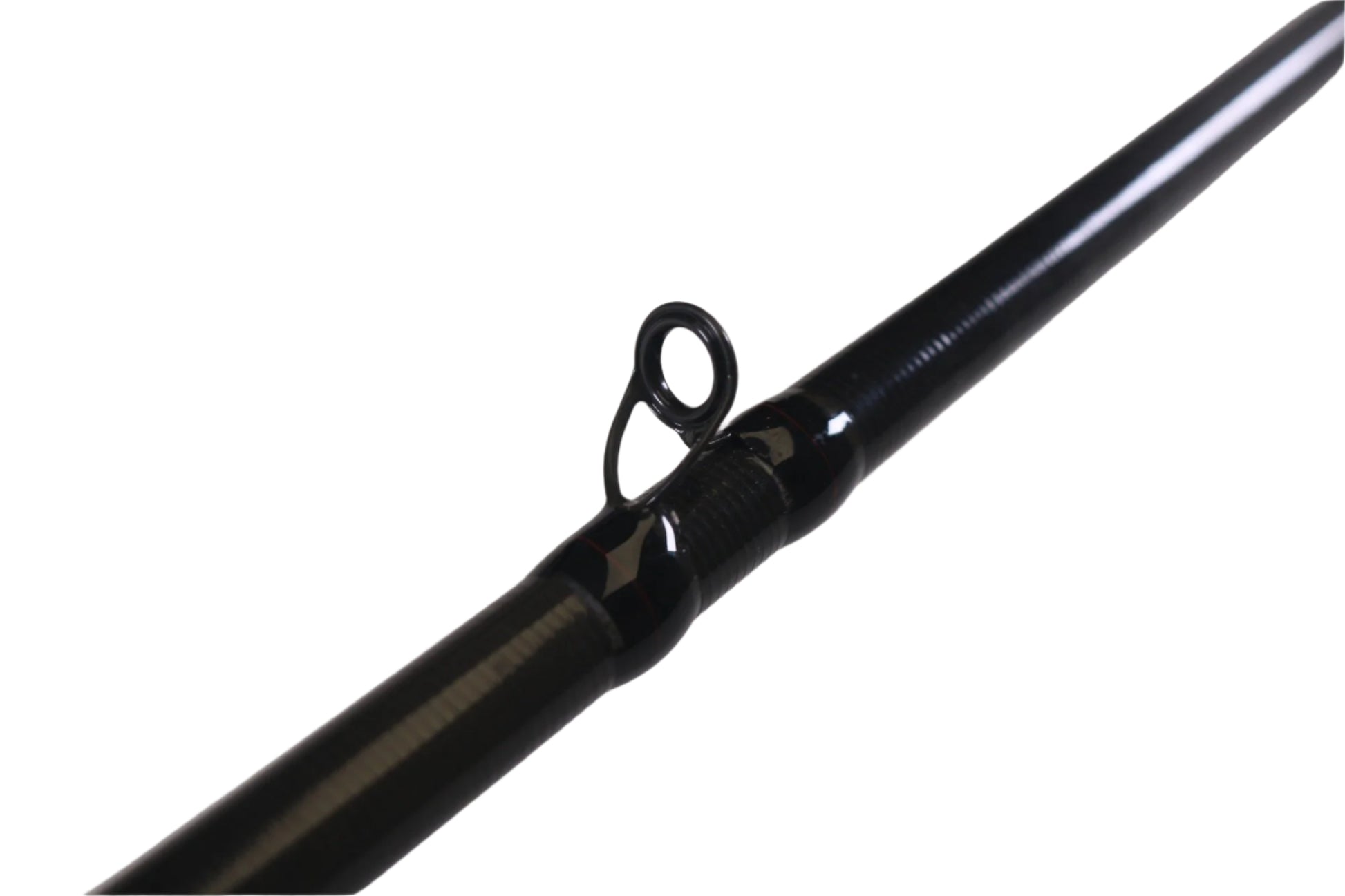 Close-up of the Edge Rods LMX Delta HyBrid 696-1 6'9" Medium Heavy Used Casting Rod in excellent condition—ideal for examining trade-in gear as part of our Rod and Reel Trade-In program for store credit.