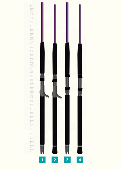 St. Croix Mojo Jig 6'6" Medium Heavy Spinning Rod | MJJS66MHMF