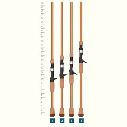St. Croix Legend Glass 7’2” Heavy Casting Rod | LGC72HM