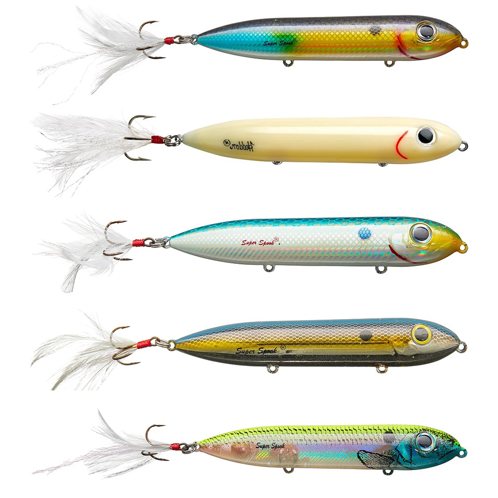 Heddon Super Spook Feathered Treble - American Legacy Fishing, G Loomis  Superstore