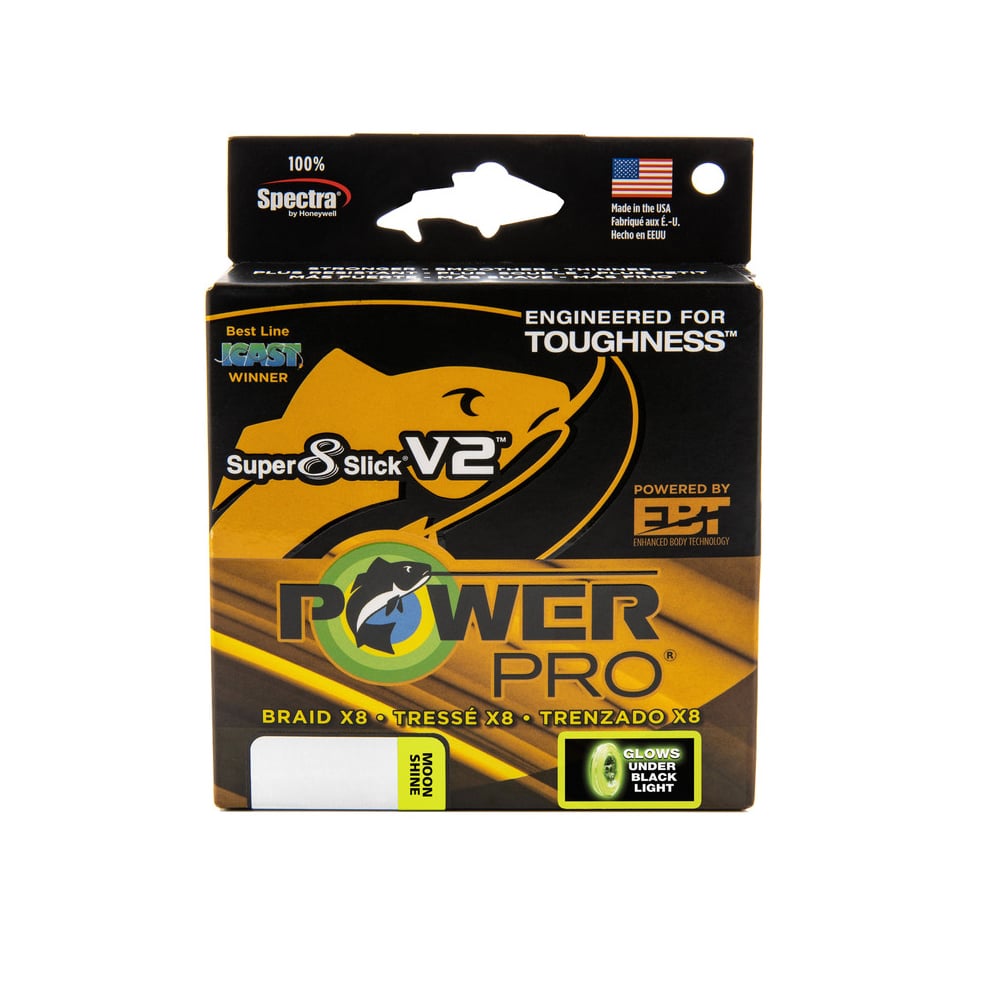 Power Pro Super 8 Slick V2 Braided Line - American Legacy Fishing, G Loomis  Superstore