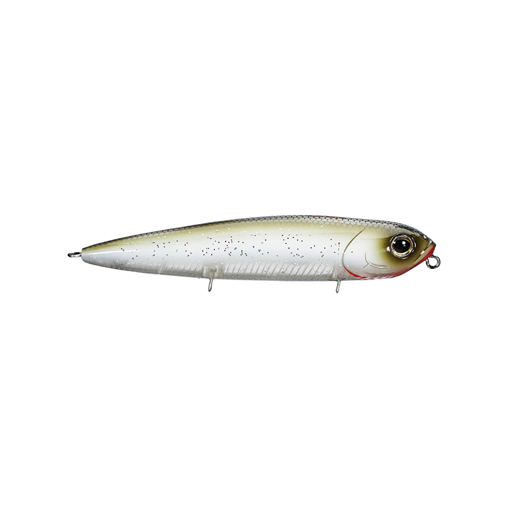 Reaction Innovations Vixen Silver Flitter Shad  VX-005 - American Legacy  Fishing, G Loomis Superstore