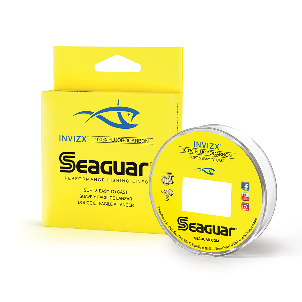 Seaguar InvizX Fluorocarbon Line - American Legacy Fishing, G Loomis  Superstore