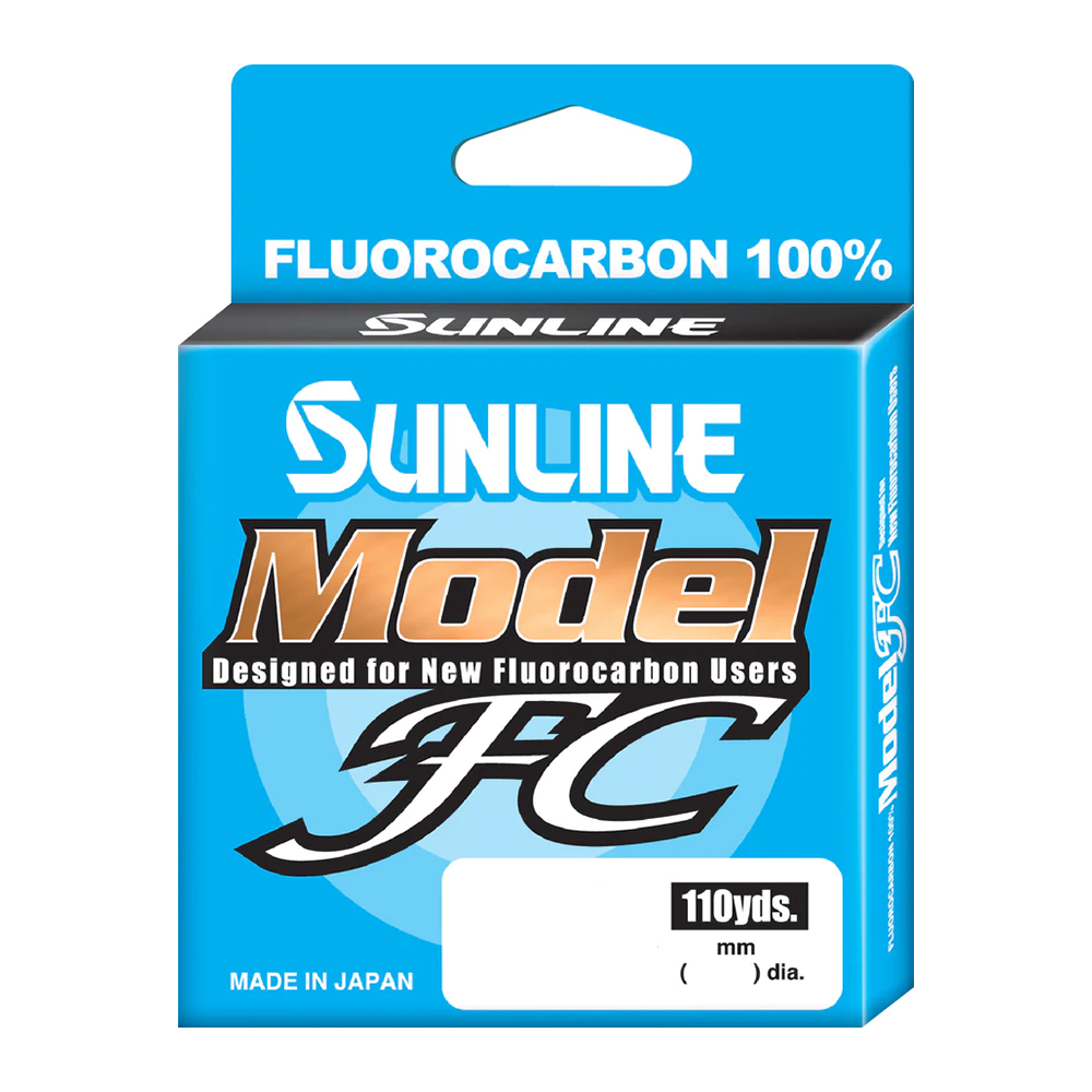 Sunline Model FC Fluorocarbon Fishing Line 12lb 110yd Clear