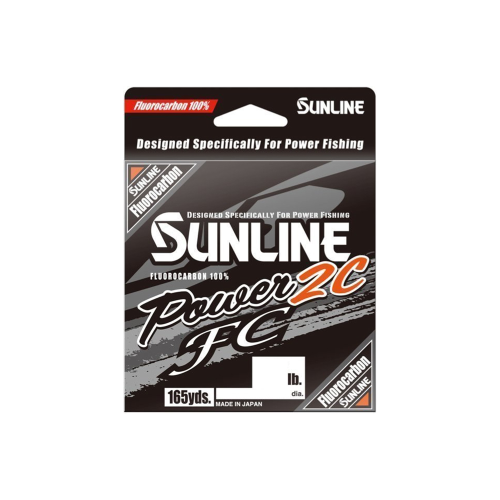 Sunline Power 2C FC, 16lb / Metered Orange/Clear