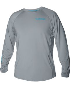 Shimano Castor Technical Long Sleeve T-Shirt Gray Medium