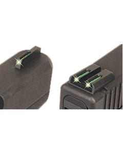 Truglo Tritium Handgun Sight Glock Low  Green