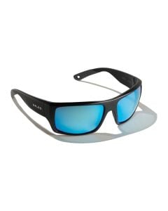 Bajio Sunglasses Nato Black Matte Blue Mirror Polycarbonate Cover
