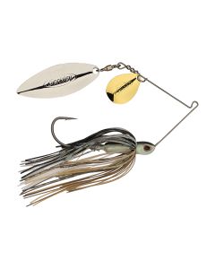 Berkley Power Blade Compact Colorado Willow Spinnerbait Shad Spawn Gold/Silver