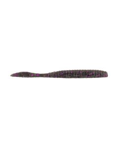 Berkley Powerbait MaxScent Flat Worm 3.6" Smoke Black Purple | PBMSFW4-SBP
