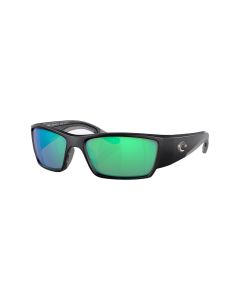 Costa Del Mar Corbina Pro Sunglasses Matte Black with Green Mirror