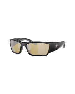 Costa Del Mar Corbina Pro Sunglasses Matte Black with Sunrise Silver Mirror