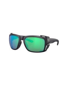 Costa Del Mar King Tide 8 Sunglasses Black Pearl with Green Mirror