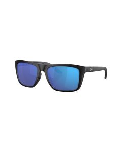 Costa Del Mar Mainsail Sunglasses Matte Black with Blue Mirror 580G | 06S9107 91070155