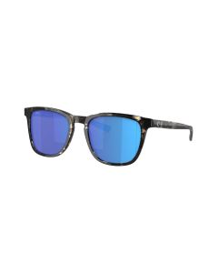 Costa Del Mar Sullivan Sunglasses Shiny Black Kelp with Blue Mirror