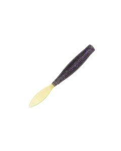 Missile Baits Ned Bomb 3.25" Purple Cloud Chartreuse Tail