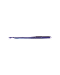 Roboworm Straight Tail Worm 4.5" Black Grape | ST-2620