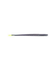 Roboworm Straight Tail Worm 4.5" Junebug Chartreuse | ST-2K2C