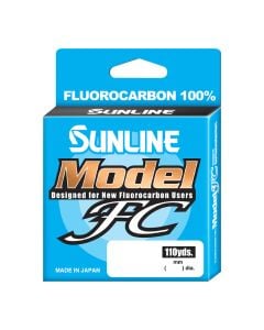 Sunline Model FC Fluorocarbon Fishing Line 110yd