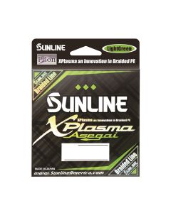 Sunline Xplasma Asegai 10lb 330yd Light Green Braided Line