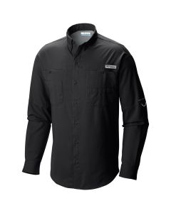Columbia PFG Tamiami II Long Sleeve Shirt Black Medium