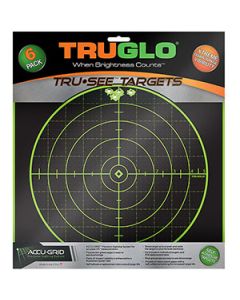 Truglo Tru-See Targets 100 Yard 12X12 12pk