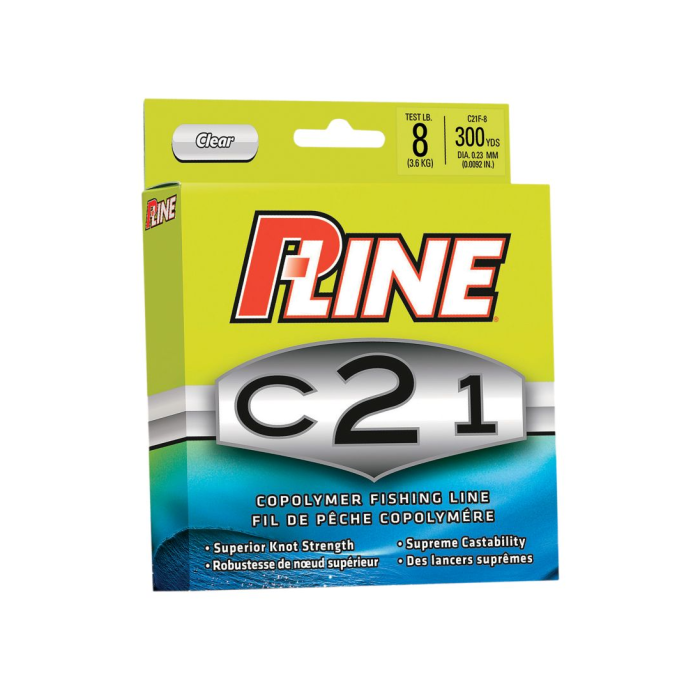 P-Line C21F-4 C21 Copolymer Clear 300Yd 6lb
