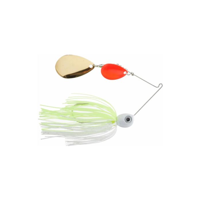 Accent Jacob Wheeler Spring Ding Spinnerbait 1/2oz. Chartreuse White Red  Colorado/Gold Indiana