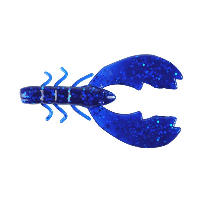 Berkley Powerbait Chigger Craw-Powerbait Chigger Craw (4in - 9pk)-Sapphire  Blue