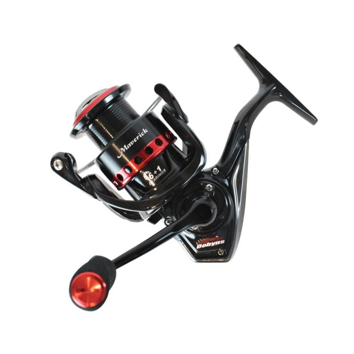 Dobyns Maverick Spinning Reel 2500 Red  MV2500REDSPIN - American Legacy  Fishing, G Loomis Superstore
