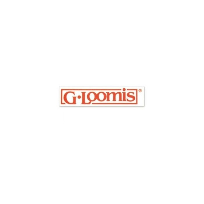 G. Loomis Block Logo Decal 8 Neon Red | 50939-01