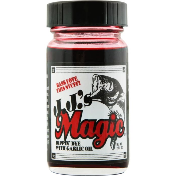 JJ's Magic Dippin' Dye with Garlic Oil Red - American Legacy Fishing, G  Loomis Superstore