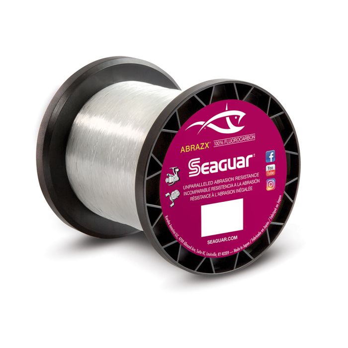 Seaguar AbrazX Fluorocarbon Line 17lb 1000yd  17AX1000 - American Legacy  Fishing, G Loomis Superstore