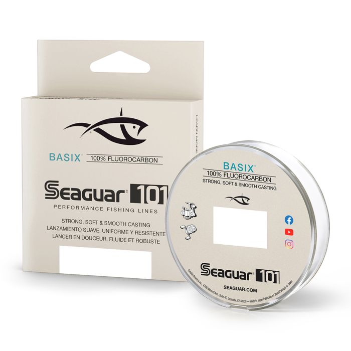 Seaguar BasiX Fluorocarbon Line 8lb 200yd  08BSX200 - American Legacy  Fishing, G Loomis Superstore