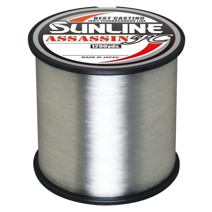 Sunline Assassin FC 15lb x 1200yd Fluorocarbon Line Clear
