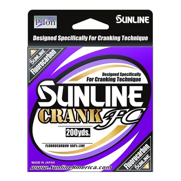 Sunline Crank FC 12lb x 200yd Fluorocarbon Line - American Legacy Fishing,  G Loomis Superstore